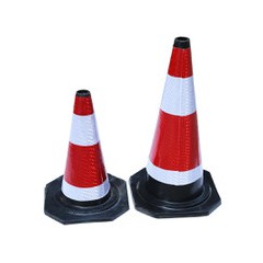 高反光橡膠路錐