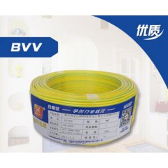 金科BVV 4平方 雙層絕緣單芯銅芯電線 家裝國(guó)標(biāo)線