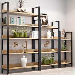 鐵木結(jié)合貨架展示架