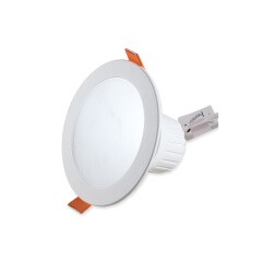 歐司朗（OSRAM）LED晶享筒燈客廳臥室過道一體化嵌入式超薄天花燈 自然白光 2.5寸3.3W 4000K