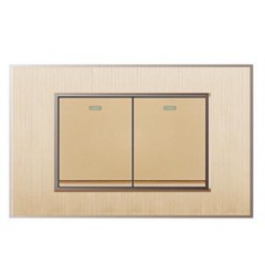 新飛   二位單控平板開關(guān)