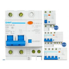 正泰空氣開關(guān)帶漏電保護(hù)器開關(guān)