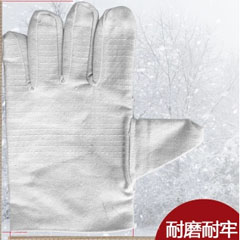 雙層全帆布勞保用品手套