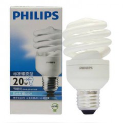 philips飛利浦 全螺旋系列 節(jié)能燈泡 20w