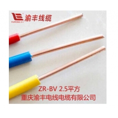 渝豐牌國(guó)標(biāo)阻燃電線ZRBV-2.5