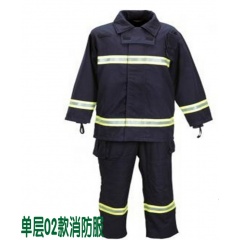 02消防戰(zhàn)斗服 阻燃服森林服