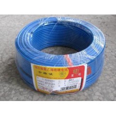 寶炬  銅芯聚氯乙烯絕緣電線 藍(lán)