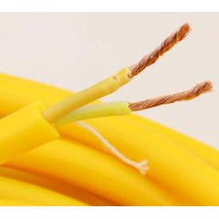 源線戶外純銅芯防水牛筋軟電纜2二雙芯