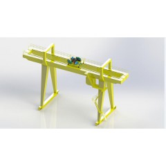 A型雙梁吊鉤門式起重機