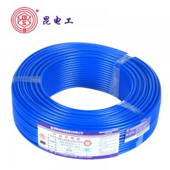 昆明電纜廠(chǎng) 昆電工電線(xiàn)電纜單芯BV4平方銅芯 線(xiàn)國(guó)標(biāo)電線(xiàn)進(jìn)戶(hù)總線(xiàn)