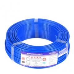 昆明電纜廠昆電工電線電纜BV6銅芯硬線藍(lán)色