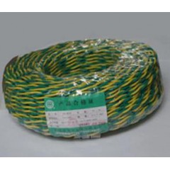 無錫華美電線ZR-RVS2*1.0/1.5/2.5平方阻燃雙絞軟線花線純銅國標(biāo) 黃/綠色