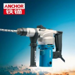 能電錘兩用電鎬電動(dòng)方柄四坑鉆孔 鑿削工具鐵錨