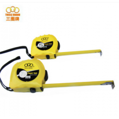 三圈工具TC系列經(jīng)典鋼卷尺 鋼盒尺 鋼帶鍍漆 5m