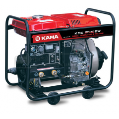凱馬柴油發(fā)電電焊機(jī)2kw單相KDE5500EW靜音電啟動(dòng)160A直流