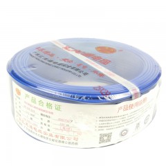 匯龍通電線BVR1平方單芯多股銅芯軟線純銅照明線家裝軟線