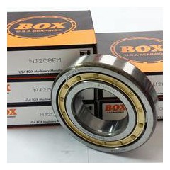 box nj208em 美國原裝進(jìn)口本禾圓柱滾子軸承 正...