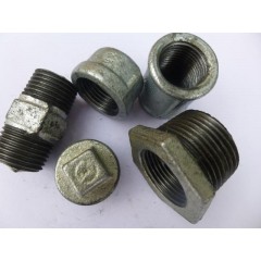 唐山建支牌瑪鋼管件 鍍鋅補(bǔ)心 轉(zhuǎn)換接頭
