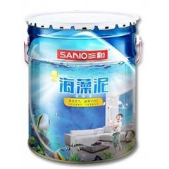三和海藻泥內(nèi)墻乳膠漆 墻面漆 白色油漆