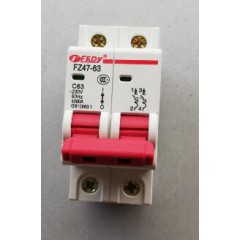 佛山珠江低壓電器廠佛開2P斷路器空氣開關(guān)