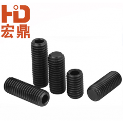 DIN913螺釘GB77緊釘12.9級內(nèi)六角緊定平端機米螺絲定制m3無頭頂絲