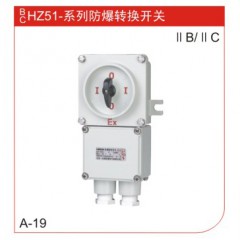 合隆BHZ51-系列 防爆轉(zhuǎn)換開關(guān)