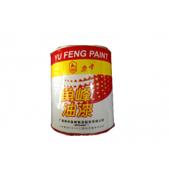 油漆防腐 黑醇漆 酚醛調(diào)和漆 光澤高魚(yú)峰牌油漆