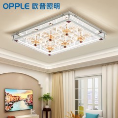 led水晶吸頂燈 現(xiàn)代簡約大氣水晶客廳燈 古韻