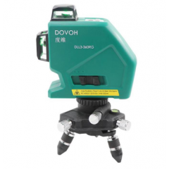 DOVOH度維綠光3D12線激光水平儀DLL3-360RG貼墻儀抹灰打點(diǎn)貼墻磚