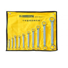 廠價(jià)直銷歐克工具精品梅花扳手組套o(hù)k-6033