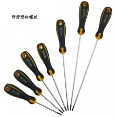 歐克工具防滑塑柄螺絲刀十字