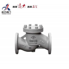 遠(yuǎn)大閥門集團(tuán)wcb鑄鋼升降式止回閥 h41h-16c