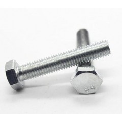 4.8級(jí)gb30鍍鋅平腦外六角螺絲