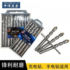 高品王合金三角鉆頭陶瓷瓷磚開孔鉆頭