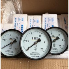 YA100ZT軸向氨用壓力表0.6,1,1.6,2.5等MPA青島冠力特種儀器儀表