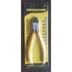 匠華百獅達水口鉗6寸 黃色柄