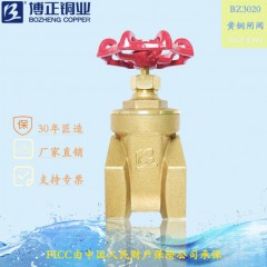 博正 黃銅手動(dòng)螺紋閘閥 普通常用款式 實(shí)惠型 加大壁厚 BZ 3020