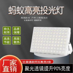 螞蟻照明led投光燈戶外防水庭院led燈超亮射燈車間廠房