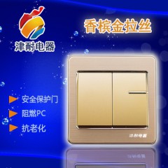 二位開關(guān)香檳金色