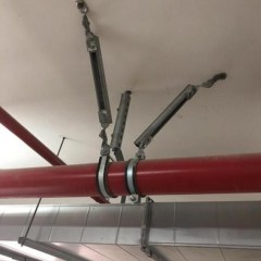 橋梁架抗震支架