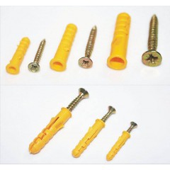 6mm 8mm 10mm小黃魚塑料膨脹管 膨脹螺絲