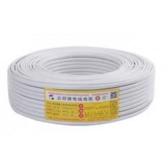 眾邦 單芯銅芯電線電源線護套線2*2.5mm2護套國標(biāo)電線